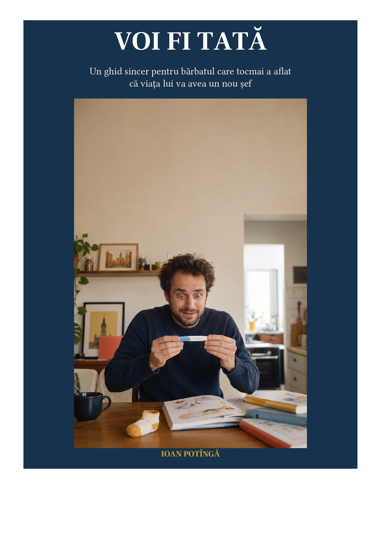Voi fi tată — ghid pentru viitorii tați (ebook PDF)